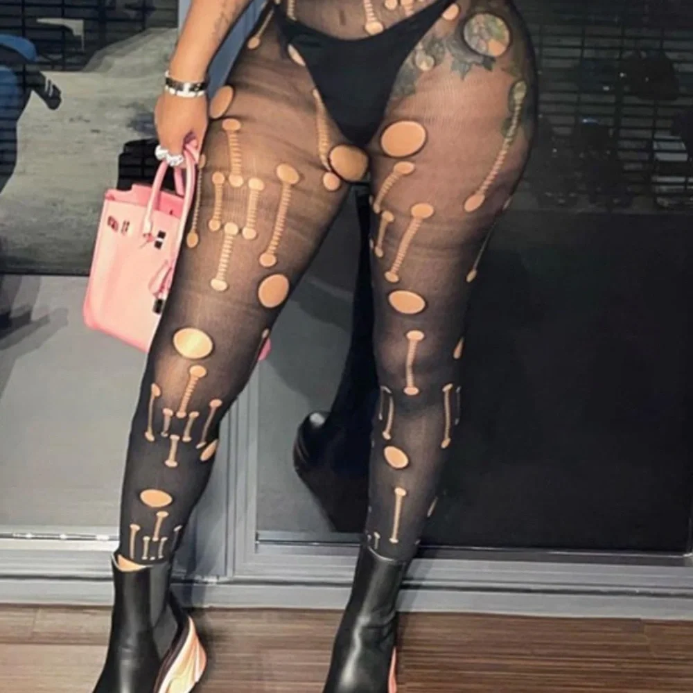 Distressed Hosiery/stockings 1 Size Fits Most Can B Worn Alone R Under Clothes